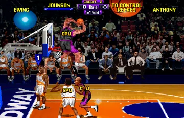 NBA Maximum Hangtime (rev 1.0 11/8/96) screen shot game playing